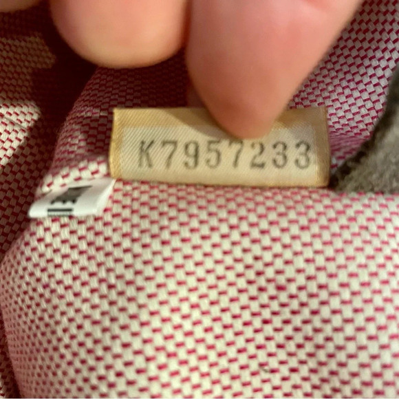 Vintage Dooney & Bourke Brown and Tan Tulip Satchel Logo Purse/Bag w/Lock Strap - Picture 11 of 13